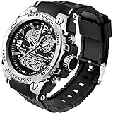 findtime Militär Digitaluhr Sportuhren Armbanduhr Jungen Herren Tactical Watch Outdoor 5 ATM Wasserdicht Große Elektronische Uhren Männer Wecker Stoppuhr Wecker Countdown
