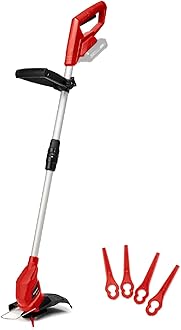 Einhell Power X-Change 18/24 Cordless Strimmer - 18V Lightweight Battery Grass Trimmer With 20 x Blades, 24cm Cutting Width - GC-CT 18/24 Li Solo Garden Lawn Trimmer (Battery Not Included)