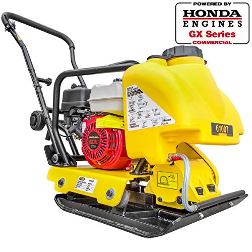 Stark 5.5HP Walk Behind Gas Vibration Construction Plate Compactor Tamper Rammer Water Tank