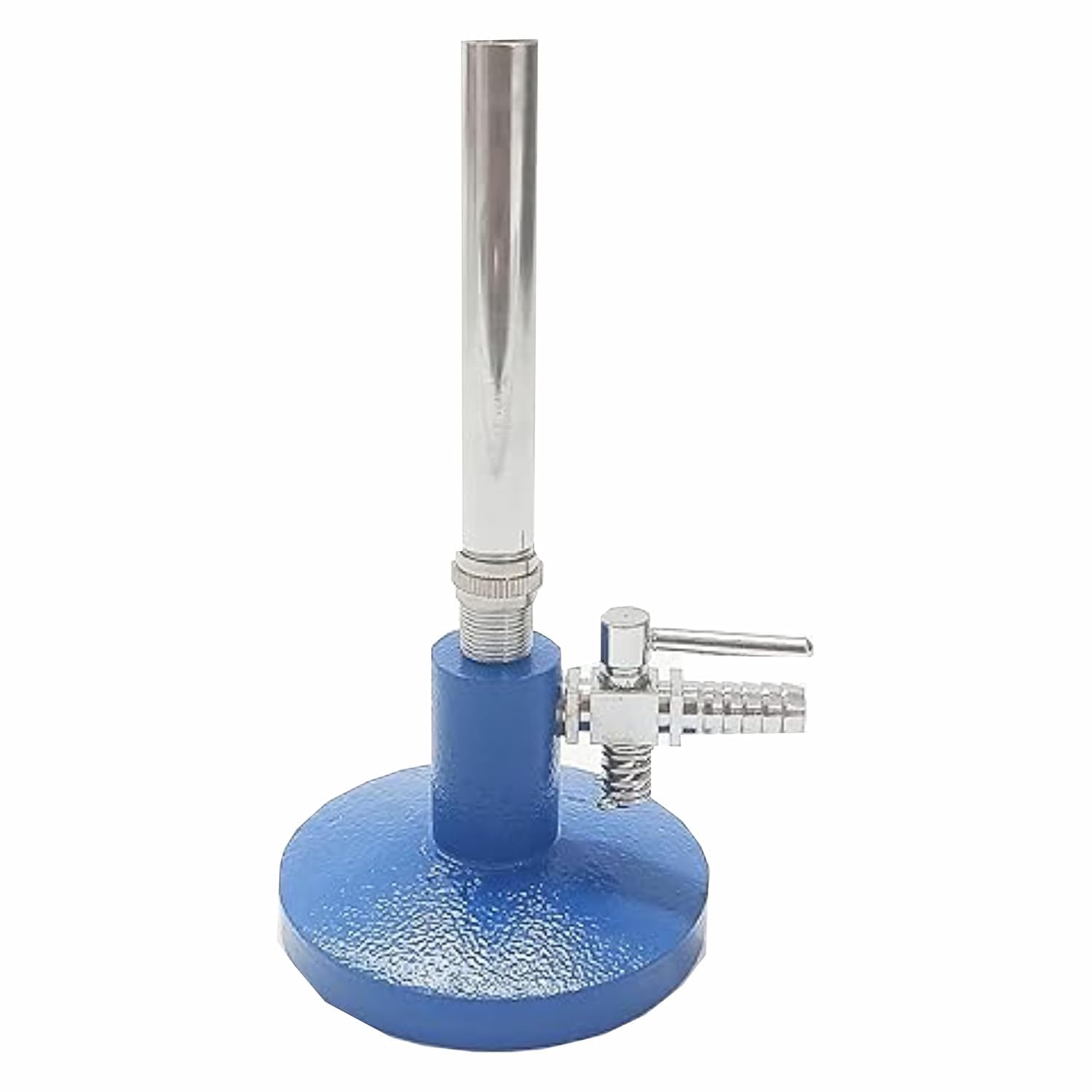 Laboratory Bunsen Burner with Stop Cock & Brass Gas Inlet | LPG Gas Burner for Chemistry Lab, Heating, Sterilization, Science Experiments, School & College-image-33