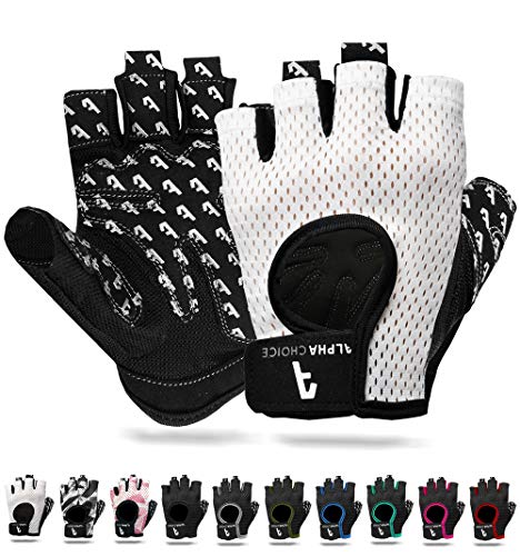 Guantes de entrenamiento Alpha Choice talle S color camuflaje unisex para pesas