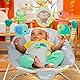 Bright Starts, Playful Paradise Babywippe Babyschaukel mit beruhigender Vibration und Spielzeug, Unisex, 0-6 Monate