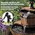 Aoxun 2-Tier Outdoor Water Fountain, Wood Barrel Cascading with Electric Decorative Hand Pump, Rustic Waterfall Fountain for Garden, Backyard, Patio, Porch, Yard