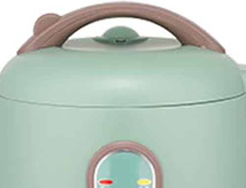 Miniatura 9 de VINGVO Arroceras, olla arrocera, antiadherente, eléctrica, vaporera con taza medidora y cuchara de arroz, multicocina para cocinar avena, guiso,