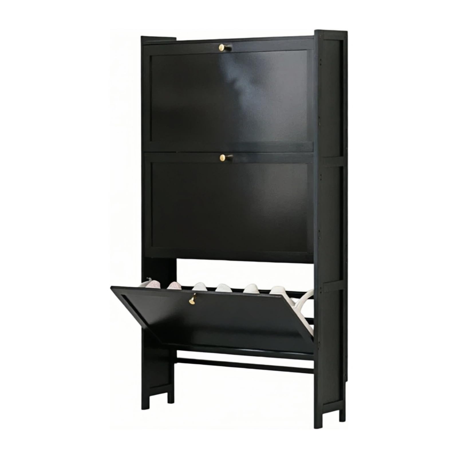 Mueble zapatero estrecho para entrada y organizador de calzado interior moderno para casa