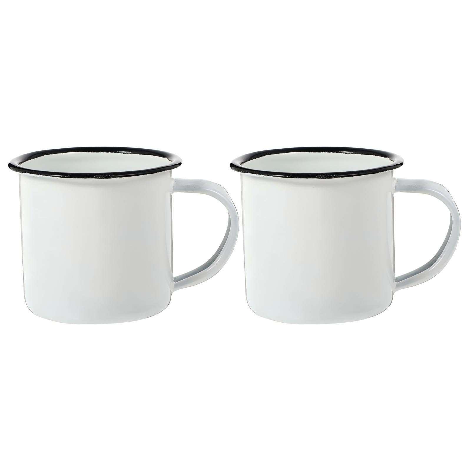 Mug émaillé incassable Milisten et durable en fer pour le thé