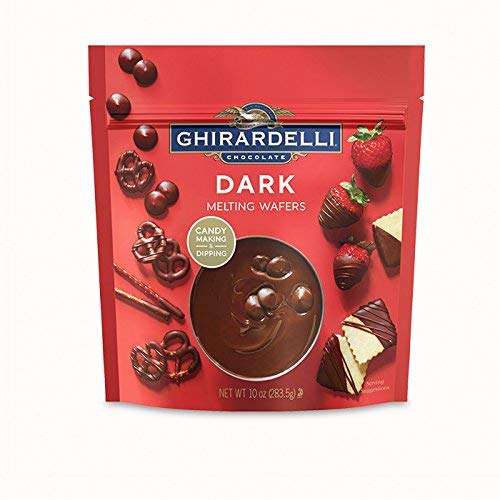 Ghirardelli Dark Chocolate Melting Wafers - 10oz/ �M���f�� �_�[�N �`���R���[�g �����e�B���O �E�G�n�[�X 283.8g [���s�A���i]