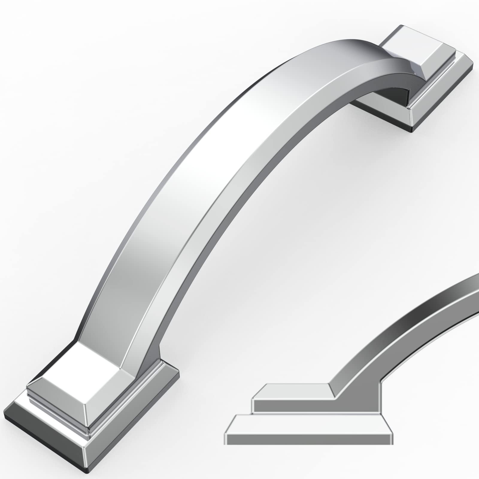 Amerdeco 10 Pack Brushed Satin Nickel Cabinet Pulls 3" — Amazon image 23