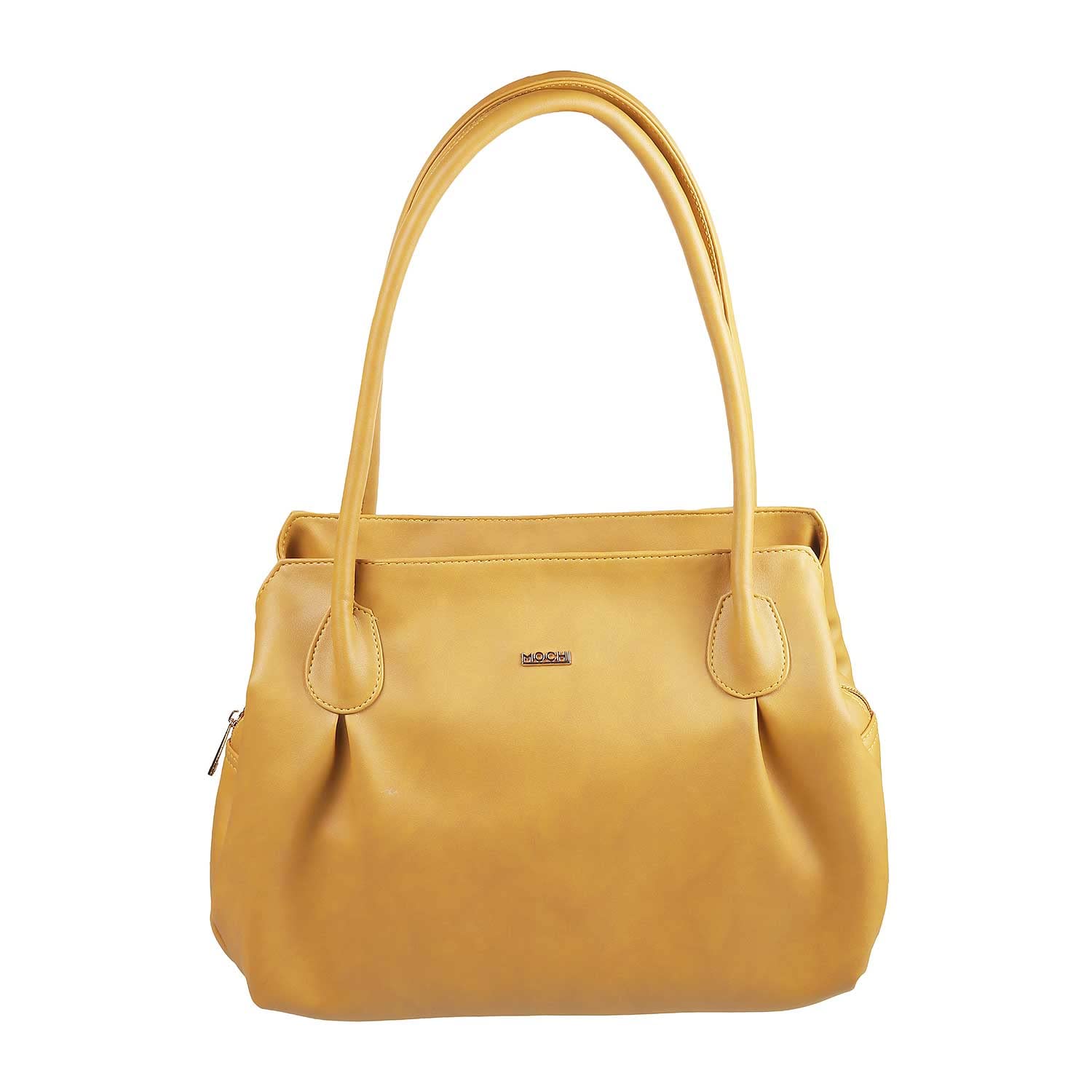 Mochi Women Yellow Shoulder Bag (66-7628) (B09W19GNBB) Amazon Price History, Amazon Price Tracker
