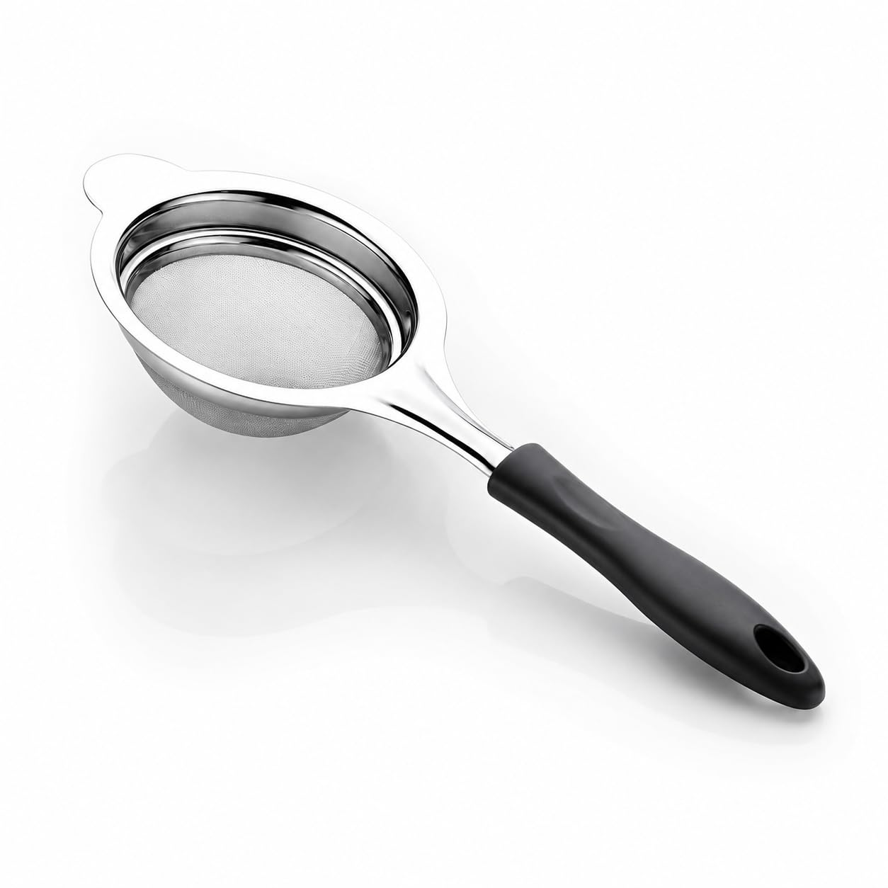 Stainless Steel Tea Strainer with Handle | Fine Mesh Tea Filter Channi for Tea | Coffee Juice Soup Oil Multipurpose Kitchen Sieve for Home Use(Multicolor, Pack of 1)-image-25