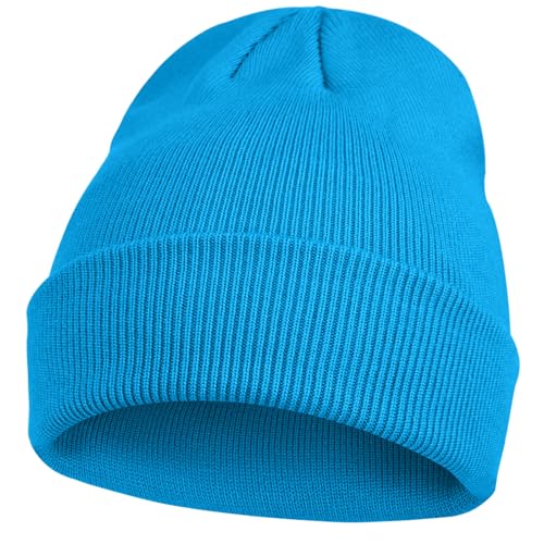 Image of ZOORON Toddler Beanie Boys Girls Beanies Kids Winter Hats Children Knit Cap | Soft Ski Hat, Cozy Core Yarn, Double Layer Warmth, Elastic Zero-Pressure Fit, Warm Kids Hats, School, Daycare, Gifts