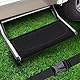 EFEALL Wohnmobil Trittstufen Fußmatte, Schnallenverschluss rutschfeste Verstellbare Trittstufe Teppich Wohnmobil, Stufenmatten Wohnmobil für 18–24 cm / 7-10’’ Trittstufe Wohnmobil, Schwarz