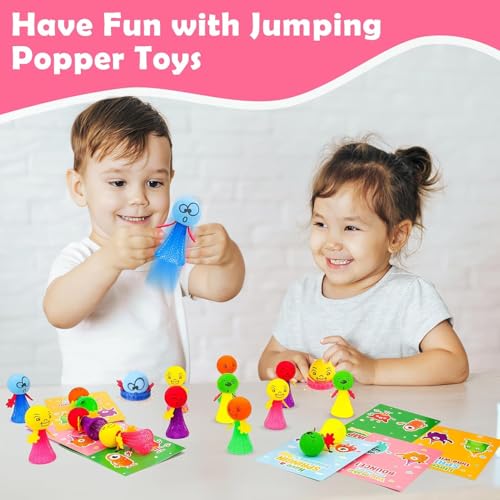 Image of 6pcs Jumping Toys for Return Gifts Birthday Party - Return Gift for Kids Age 6-10 10-12 - Best Birthday Return Gift for Kids 6-12 in Bulk (6)