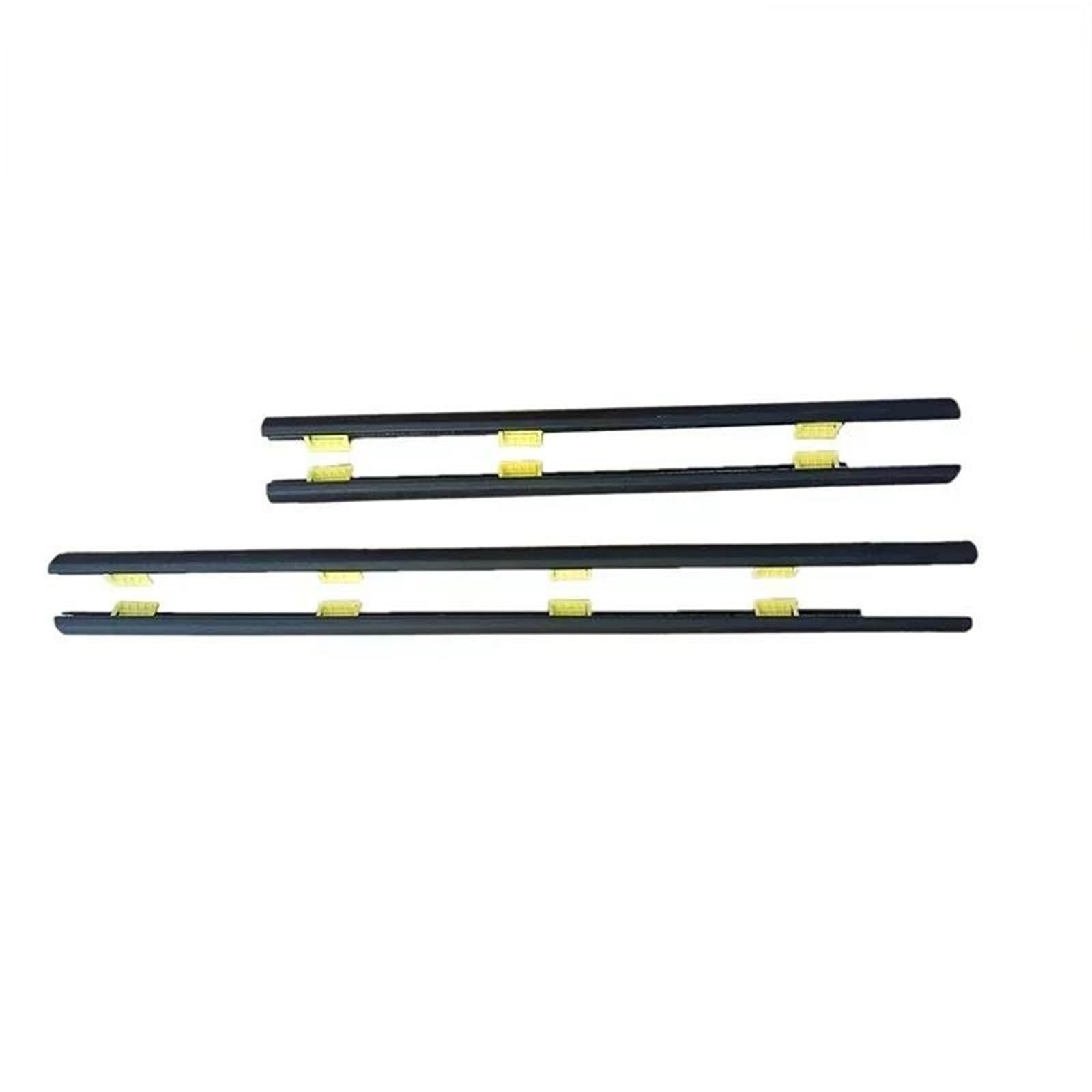 Snwdbh 2002-2006 Car Window Sealing Strip For Crv 2002-2022 Outer Weatherstrips Rubber Door Glass Moulding Trim Seal Waterproof Belts Exterior Belt(2002-2006)