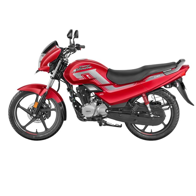 Image of Hero MotoCorp SUPER SPLENDOR BS6 FI DSS C (OBD2B) Motorcycles /Bike Sports Red Booking for Ex-Showroom Price