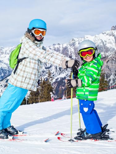 Image of Geyoga Kids Waterproof Winter Snow Ski Gloves