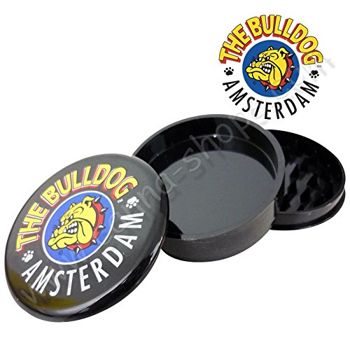 The Bulldog Amsterdam Grinder Noir 3 Parties