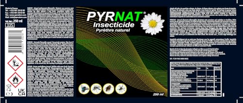 Pyrnat Insecticide 3x250ml au Pyrèthre avec Diffuseur Automatique (Blanc) Anti-mouches, Moustiques, Punaise de Lit Efficace contre les insectes volants et rampants. – vue 6