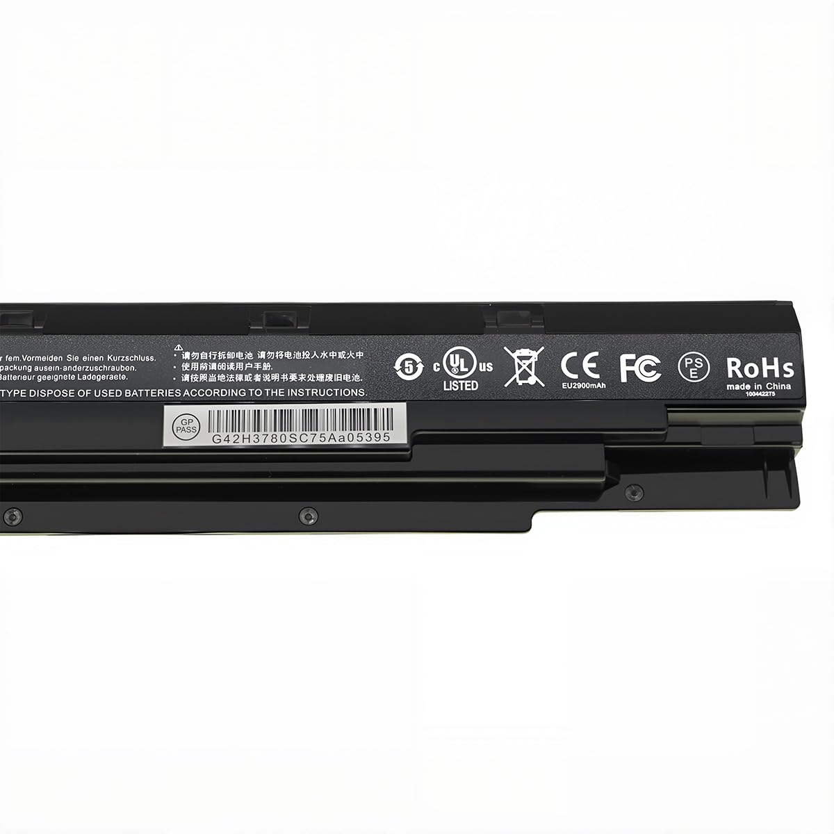 N240BAT-4 6-87-N24JS-42L3 Laptop Akku für CLEVO N240BU N240JU N250LU N250JU Notebook Tablet Tragbare Computer 14.8V oder 15.12V 2900mAh