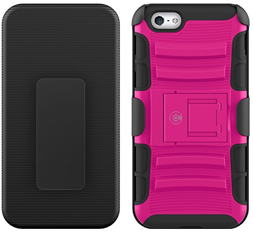 CABLE AND CASE iPhone 6s Case, [Blade Series] - Heavy Duty Protection from Drops and Falls - Also Compatible with Apple iPhone 6 [Pink]