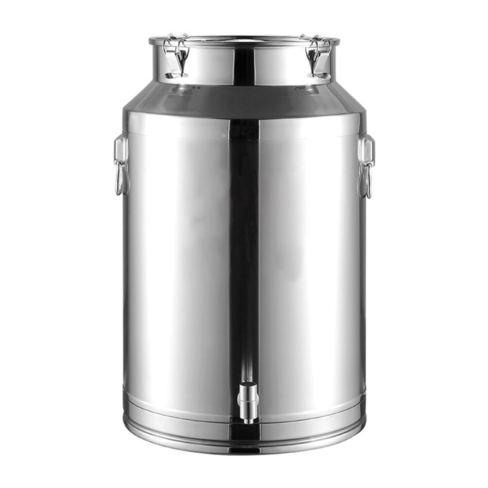 Récipient de stockage liquide hermétique anti-oxydation en inox avec robinet verseur