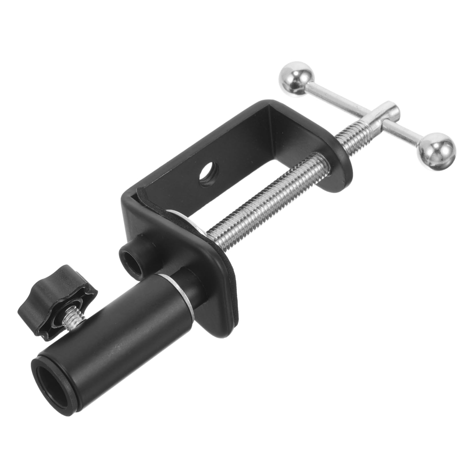 Levemolo Desk Clamp Mount Holder for Mic Arm Durable C Clamp with Slip Design Compact and Portable Table Clip for Versatile Setup Compatibility