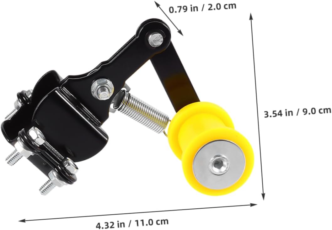 ULTECHNOVO Chain Tensioner Motorcycle Adjuster Guide Roller Chain Adjuster for Enhanced Stability and Safety - Design for Smooth Riding