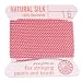 Griffin 1mm Thick Silk Cord Rose Pink - Size 16