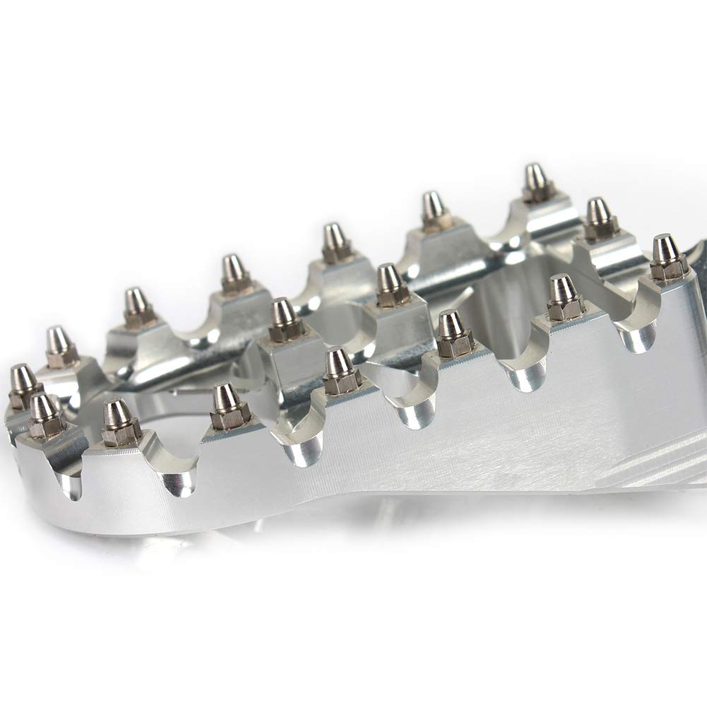 Ebike Pegs Red Dirt Bike CNC Foot Pegs For CRF125 CRF250 CRF450 - Foto 4