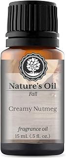 Creamy Nutmeg Fragrance Oil (15ml) For Diffusers, Soap Making, Candles, Lotion, Home Scents, Linen Spray, Bath Bombs, Slime