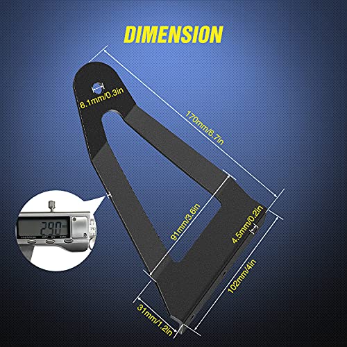Image of Nilight 2PCS 50 inch Curved LED Light Bar Bracket at Upper Windshield Roof Cab for 1984-2001 Jeep Cherokee XJ & 1986-1992 Comanche MJ