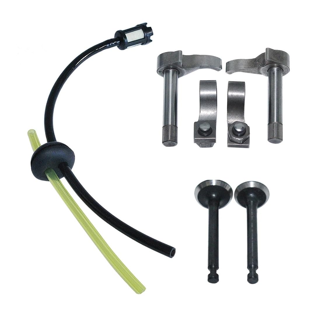 Juego de balancín Elevador Compatible con Motor de cortacésped GX25 HHT25S GX 25, Kit de Ojales de línea de Piezas