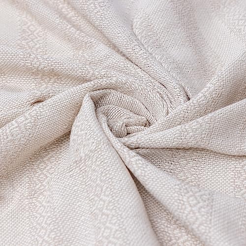 Baby Trapoz Mexican Rebozo Scarf, Shawl, Ideal for Natural Birth, Doula Massage, 98.5", Oatmeal3