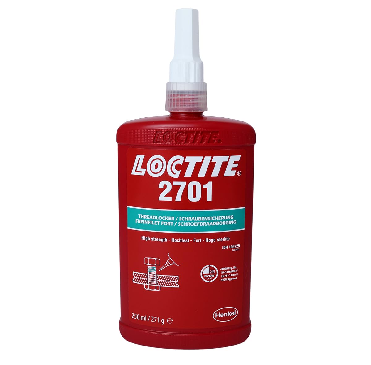 henkel-loctite 2701 Bo 250 ml epig Hohe Fixativ résistance-passifs Metalle