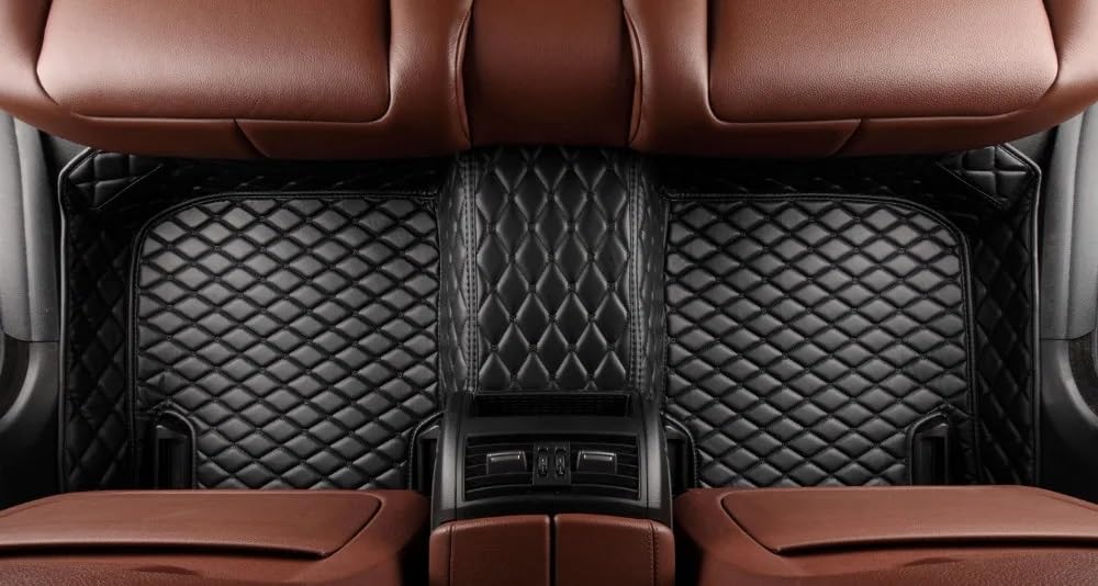 Fußmatten Für A1 8X1 2 Türen 2011-2015 8XA 8XF 4 2015-2018 Innen Maßgeschneiderte Auto Fußmatten Zubehör teppichAuto(Black)