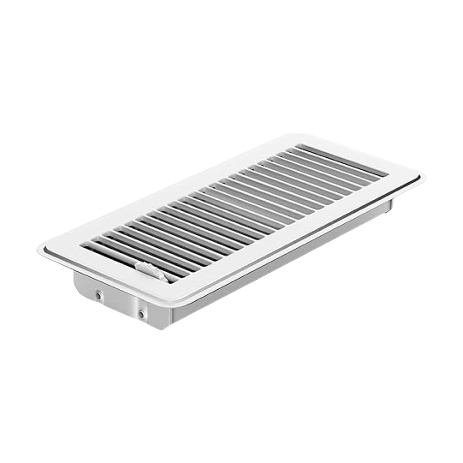 Elnwnnkc C Duty Metal Air Vent Grille 4X12 Inches Adjustable Louvers Hva Floor Overs Fit For Home & Work Area Use Floor Overs Outlet