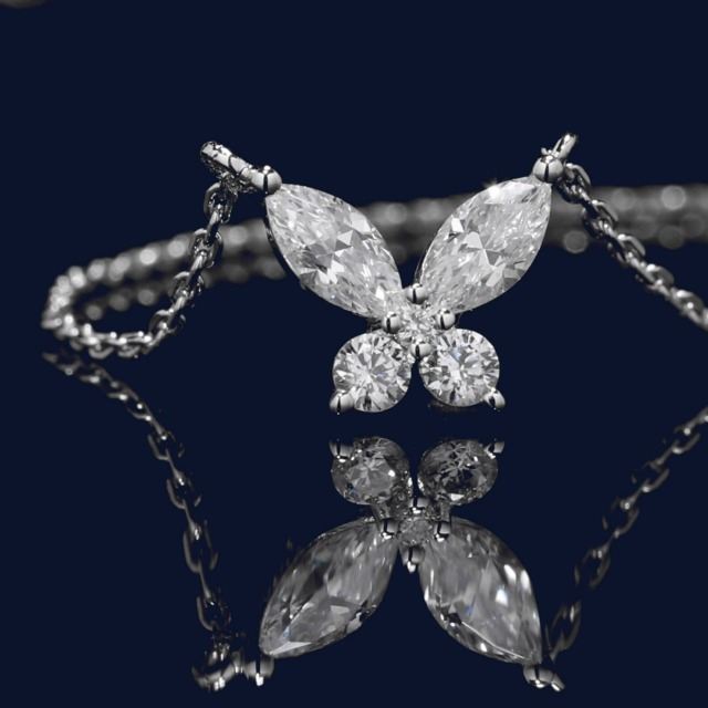 【FROM JAPAN】apm MONACO silver セット Double Paved Hoop Adjustable Necklace with Pearls | APM Monaco
