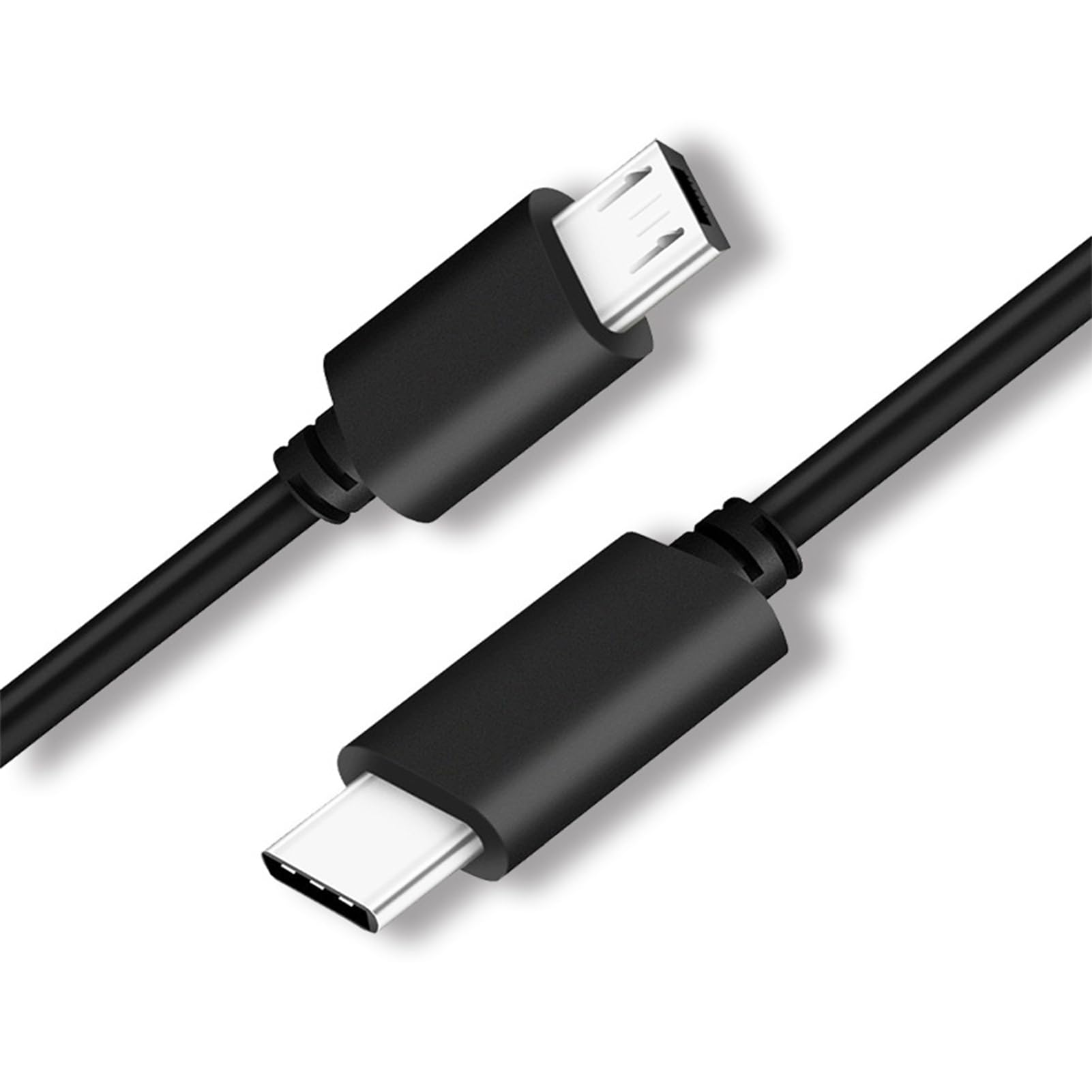 YBSCJHGR USB C to Micro USB Cable 1.6ft, Micro USB to USB C Cord, Fast Charging & Data Sync Cord Compatible for MacBook/for Samsuny Galaxy/Pixel 3/LG