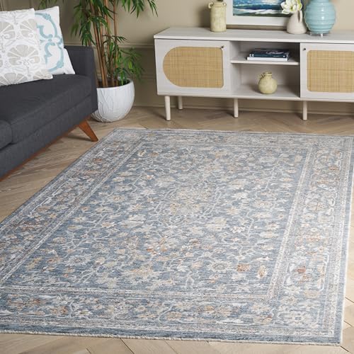 Tapete decorativo SAFAVIEH Mason 228x160 cm azul/beige