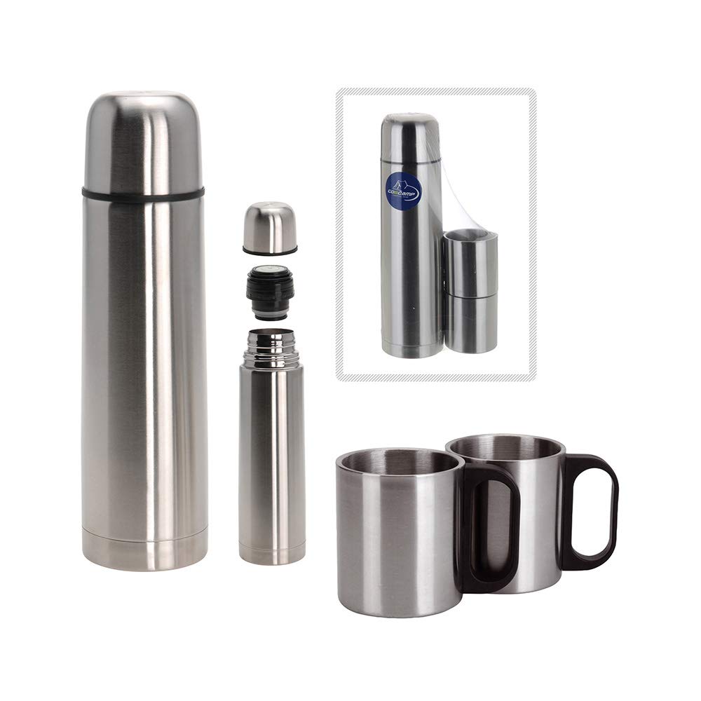 Kit Básico de Supervivencia, Radio Am/FM, Cocina Portátil, Termo 1L, Linternas LED, Mochila 9L, Velas, Herramientas y Primeros Auxilios