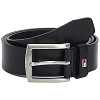 Tommy Hilfiger Uomo Cintura New Denton 3.5 Belt Cintura in Pelle