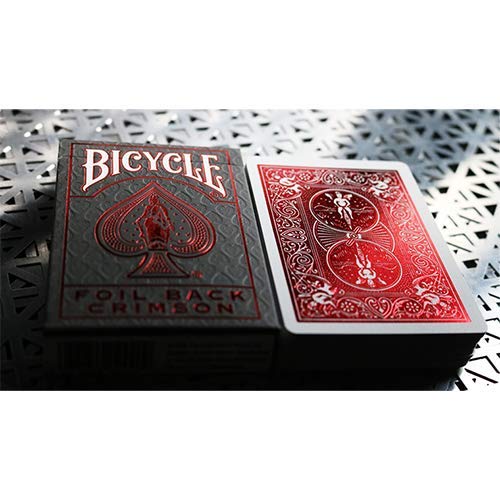 Bicycle Mazzo di Carte Rider Back Crimson Luxe