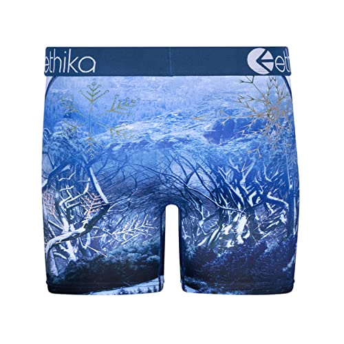 Ethika Men’s Mid Boxer Brief, 4-Way Stretch Performance Underwear with Graphic Prints – Arctic Vibes - Mid (BWH, XL)3