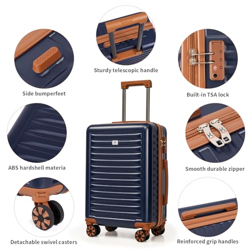 KUNEL 5-Piece ABS Spinner Set