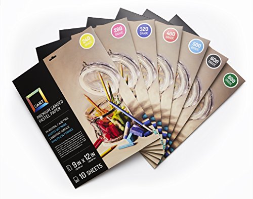 Papier Pastel UART 400 Texturé Sablé pour Superpositions - 7