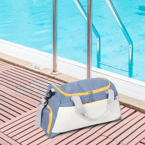 Yardwe Wet and Dry Separation Gym Bag Travel Duffle Bag for Sports Lightweight Fitness Tote4