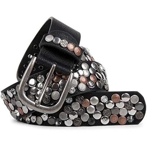 styleBREAKER Damen Nietengürtel im Vintage Design Cover