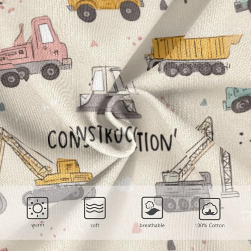 Wusikd Cute Construction Vehicles Boys' Underwear Cotton Boys Briefs Soft Toddler Underwear 2T3