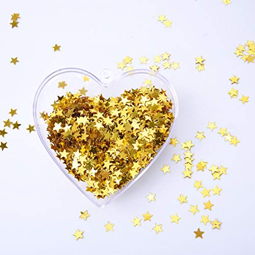 Eboot Star Confetti Star Table Confetti Metallic Foil Stars Sequin For Party Wedding Decorations, 30 Grams/ 1 Ounce (Gold) #TOP3
