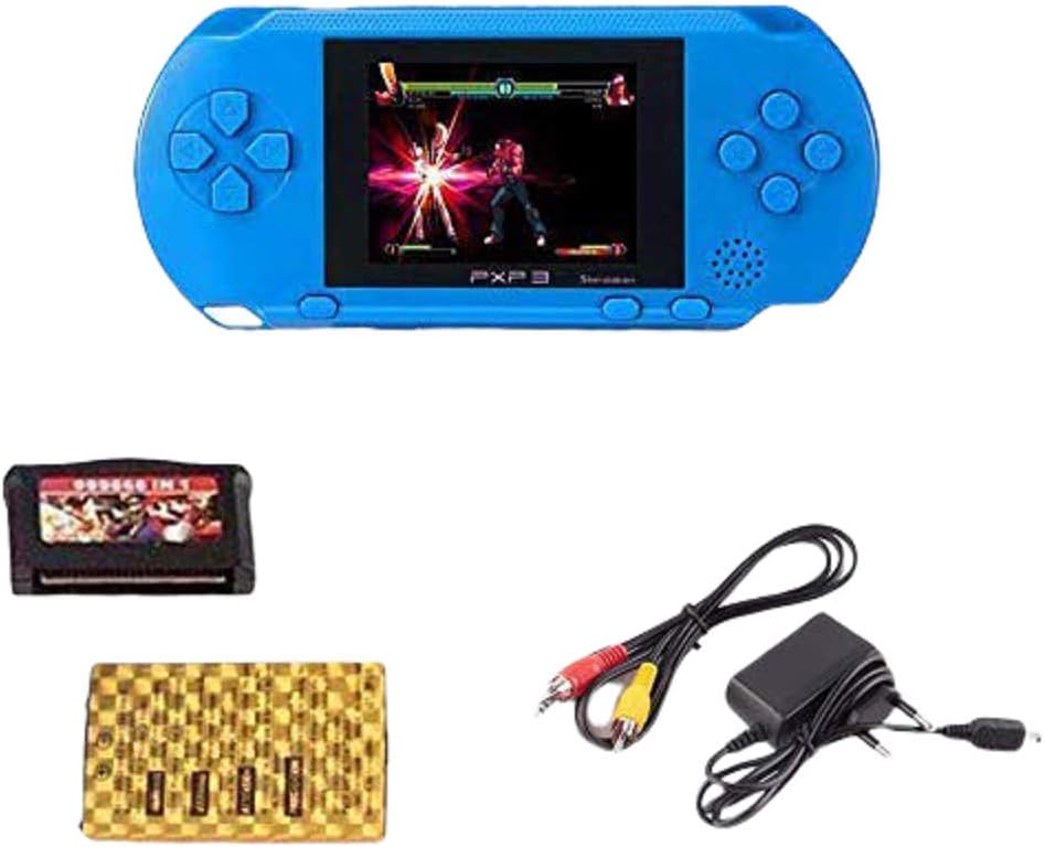 AmazHub Kids PVP Station Light 3000 Handheld Best Gaming Console PVP Video Game with 2 Cassettes (Multicolor)